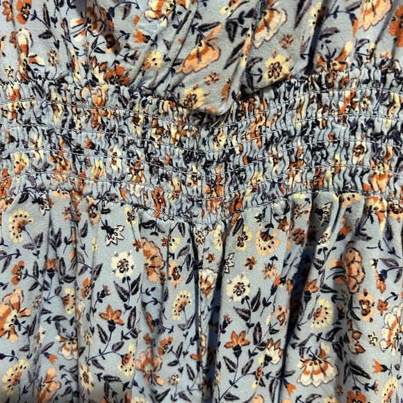 BeBop Sky Blue Floral Romper size xSmall - Picture 7 of 7